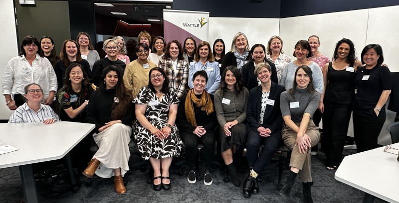 Group enjoying Victorian State Chapter Day