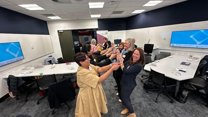 Group enjoying Victorian State Chapter Day