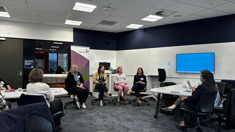 Group enjoying Victorian State Chapter Day
